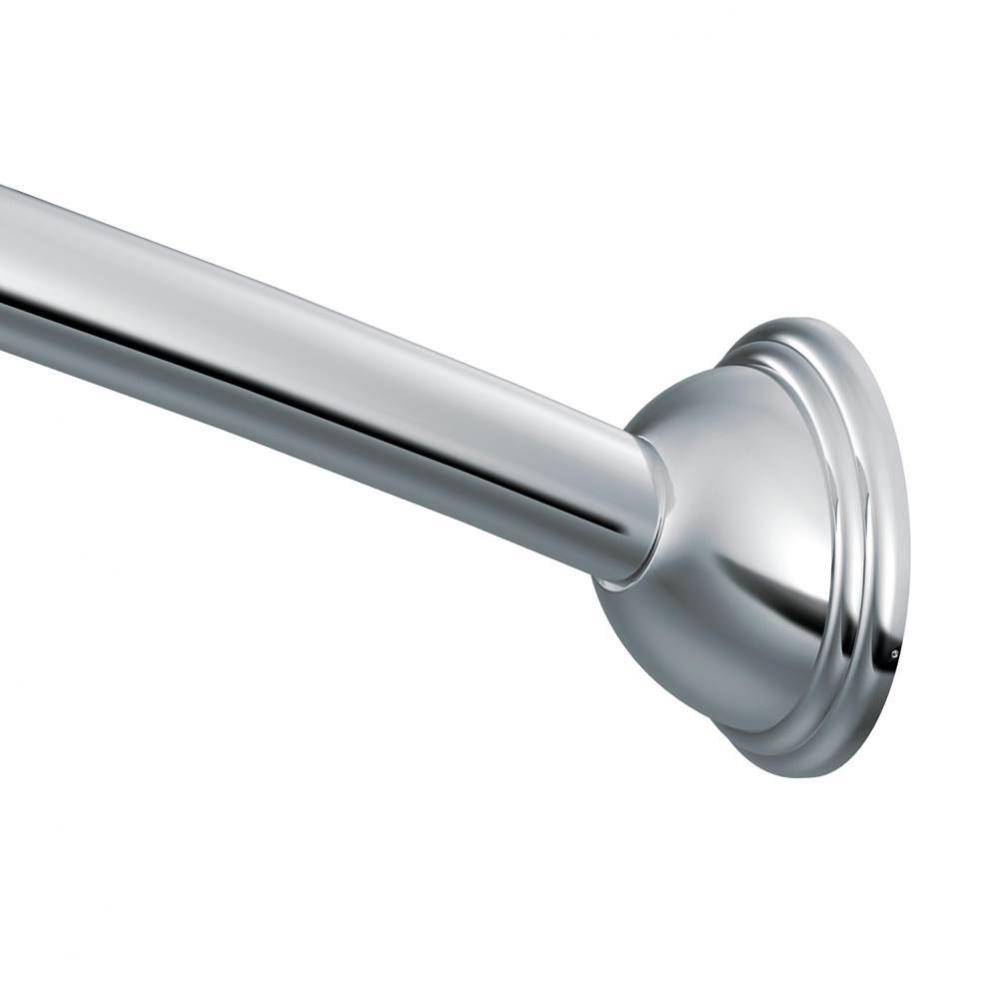 Chrome Adjustable Curved Shower Rod