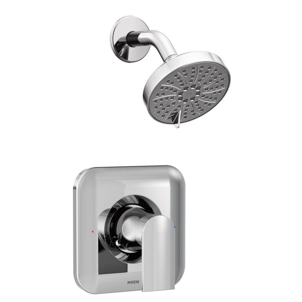 Genta LX Posi-Temp Pressure Balancing Eco-Performance Modern Shower Only Trim, Valve Required, Chr