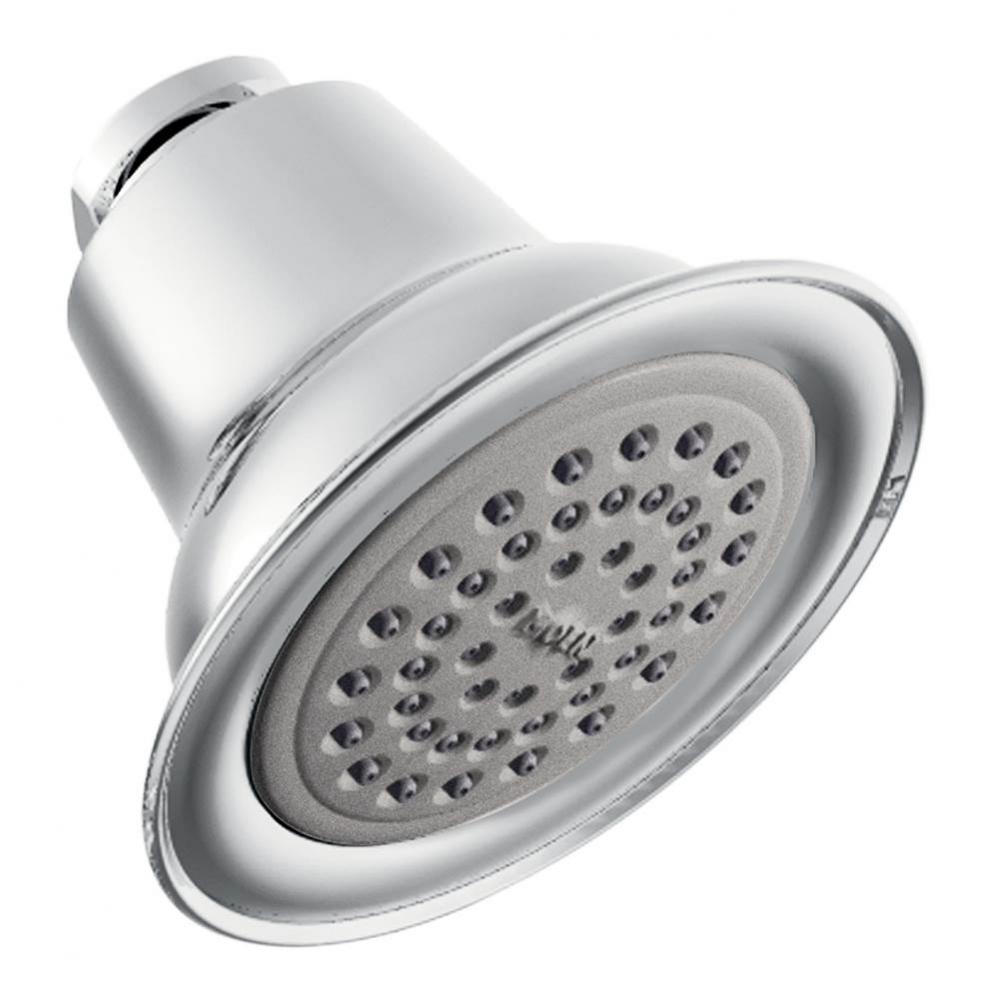 Showering Accessories-Premium One-Function Eco-Performance Showerhead, Chrome