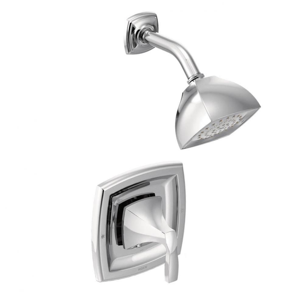 Voss Single-Handle 1-Spray Posi-Temp Shower Trim Kit in Chrome (Valve Sold Separately)