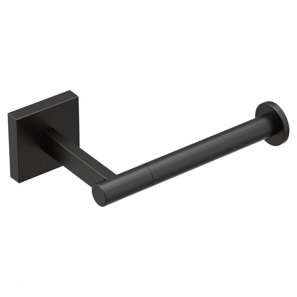 Matte Black Single-Post Paper Holder