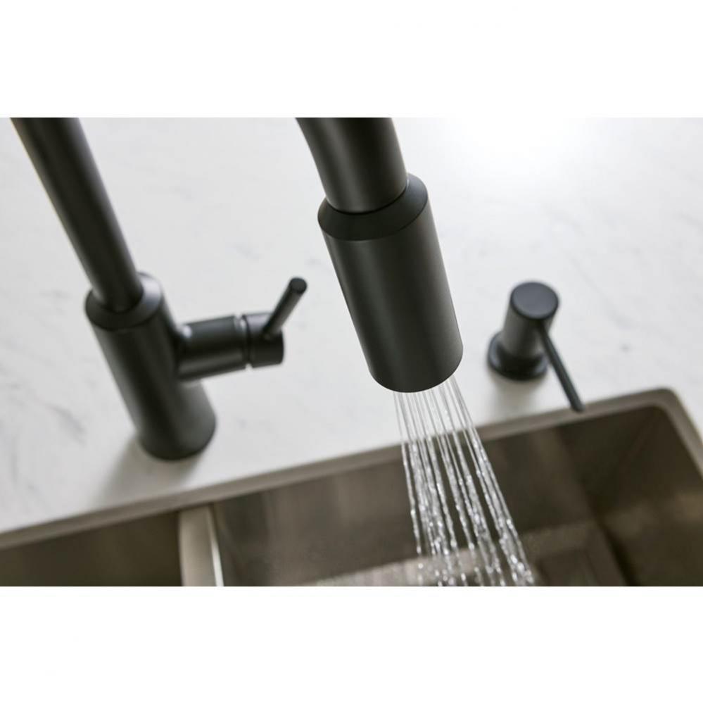 Kitchen Faucet Pulldown Wand Kit in Matte Black