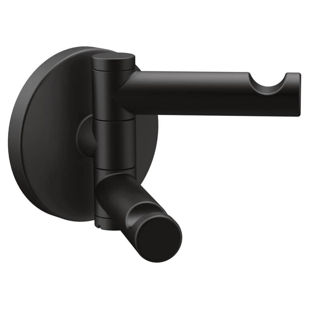 Matte Black Double Robe Hook