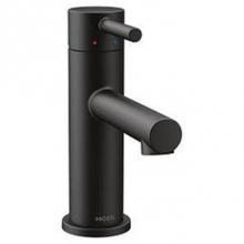 Moen 6198BL - Matte black one-handle bathroom faucet