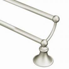 Moen DN2622BN - Brushed Nickel 24'' Double Towel Bar