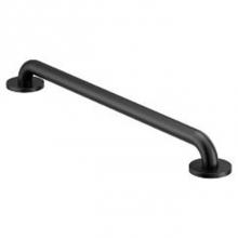 Moen R8724BL - Matte Black 24'' Concealed Screw Grab Bar