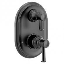 Moen UT3322BL - Matte black M-CORE with transfer M-CORE transfer valve trim