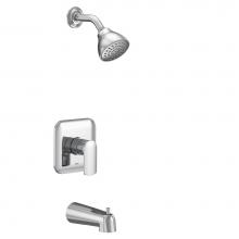 Moen UT2813EP - Rizon M-CORE 2-Series Eco Performance 1-Handle Tub and Shower Trim Kit in Chrome (Valve Sold Separ