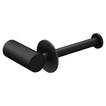 Moen YB0409BL - Matte Black Single-Post Paper Holder