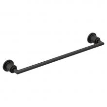 Moen YB0818BL - Matte Black 18'' Towel Bar