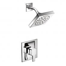 Moen TS2712 - 90 Degree Posi-Temp Single-Handle 1-Spray Shower Faucet Trim Kit in Chrome (Valve Sold Separately)