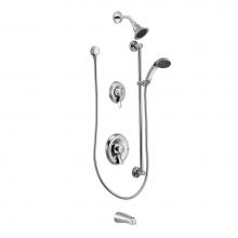 Moen T8343 - Chrome transfer Posi-Temp(R) all-metal trim kits