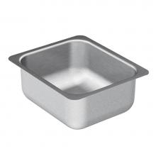 Moen G204502 - 2000 Series Single Bowl Undermount Sink, 20-Gauge, Stainless Steel