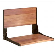 Moen DN7110OWB - Teak Folding Shower Seat