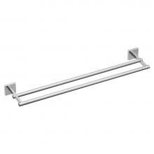 Moen BP1822CH - Chrome 24'' Double Towel Bar