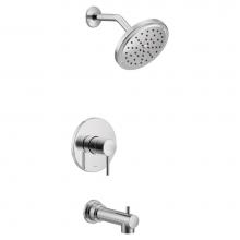 Moen UT3293 - Align M-CORE 3-Series 1-Handle Tub and Shower Trim Kit in Chrome (Valve Sold Separately)