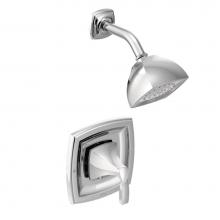 Moen T2692 - Voss Posi-Temp Single-Handle 1-Spray Shower Faucet Trim Kit in Chrome (Valve Sold Separately)