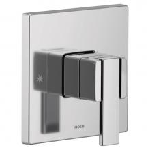 Moen UTS3711 - 90 Degree M-CORE 3-Series 1-Handle Valve Trim Kit in Chrome (Valve Sold Separately)