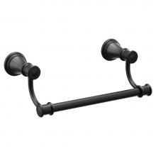 Moen YB6486BL - Matte Black Hand Towel Bar