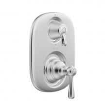 Moen T4111 - Kingsley Moentrol Shower Valve with 3-Function Integrated Diverter Valve Trim, Valve Required, Chr