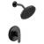 Matte black M-CORE 3 series shower only
