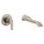 Doux 1H Wall Mount Tub Bn