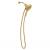 Nebia by Moen Quattro Handheld Shower with Magnetix in Brushed Gold