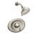 Eva Posi-Temp Eco-Performance Shower Trim Kit, Valve Required, Brushed Nickel