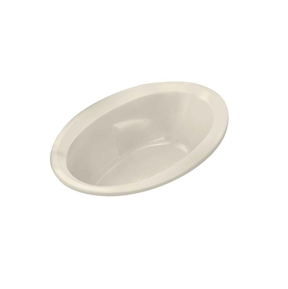 Twilight 60 x 42 Acrylic Drop-in End Drain Bathtub in Bone