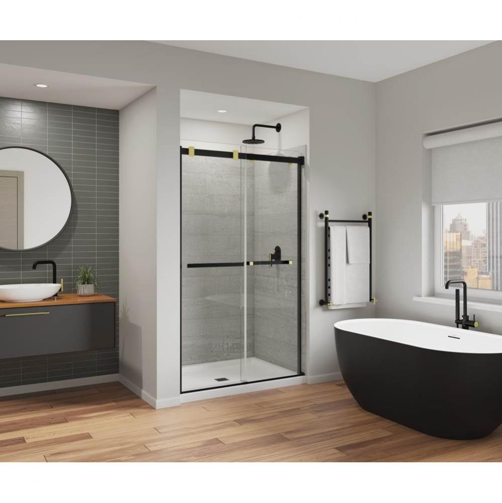 Duel Alto 44-47 X 78 in. 8mm Bypass Shower Door for Alcove Installation with GlassShield&#xae; gla