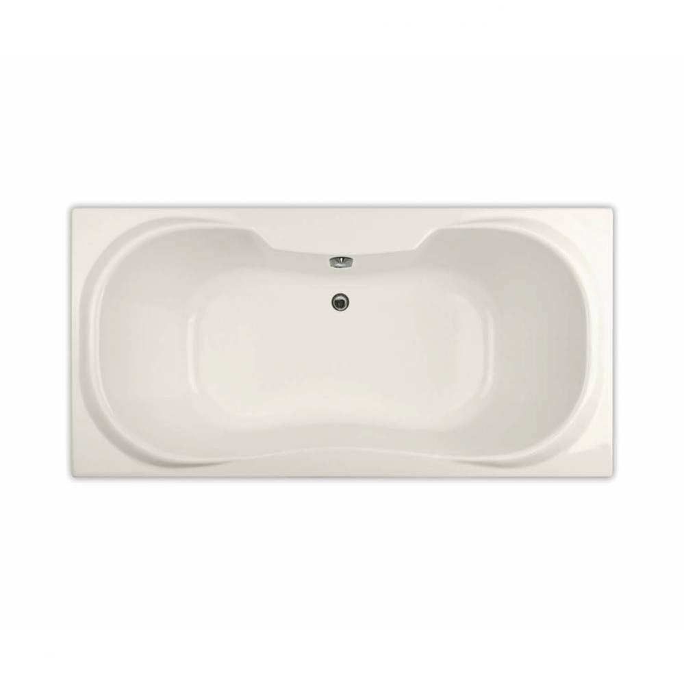 Cambridge 71.5 in. x 35.75 in. Drop-in Bathtub with Combined Hydrosens/Aerosens System Center Drai