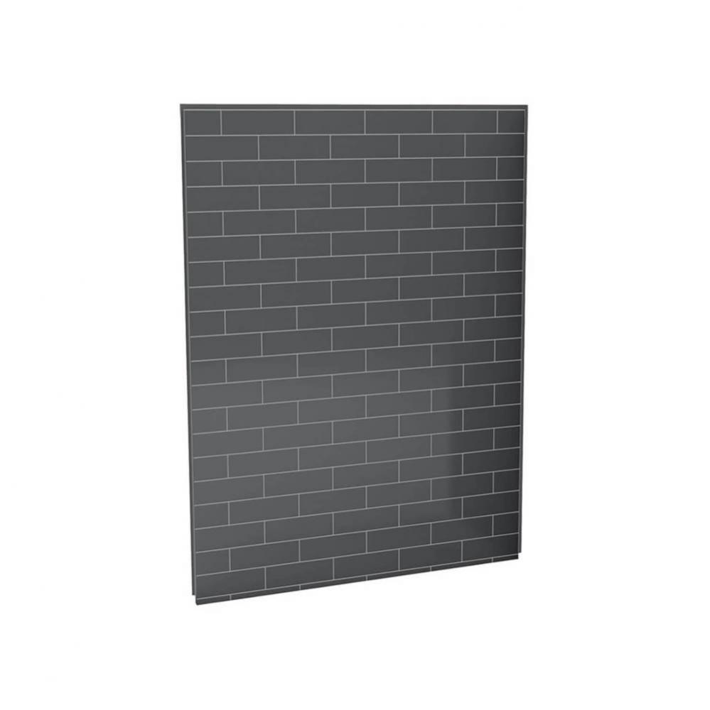 Utile 60 in. x 1.125 in. x 80 in. Direct to Stud Back Wall in Thunder Grey