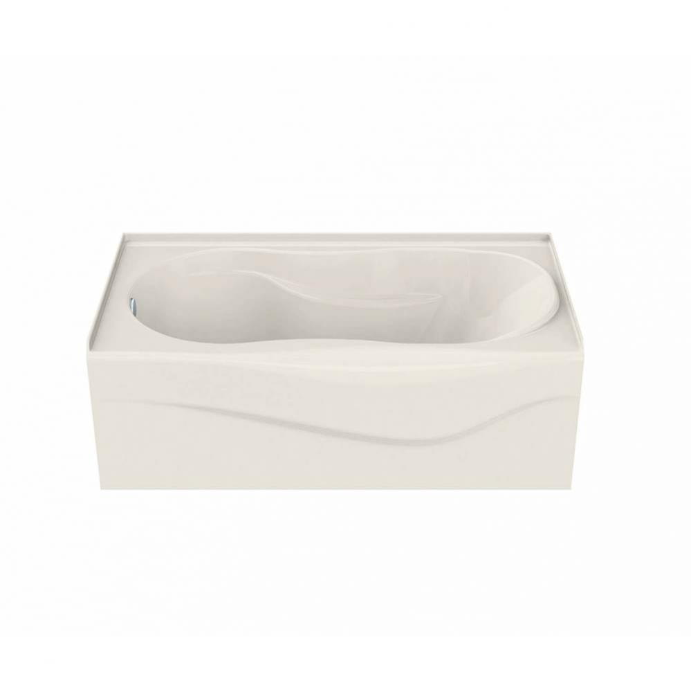 Murmur A 59.875 in. x 33.375 in. Alcove Bathtub with Aerosens System Left Drain in Biscuit