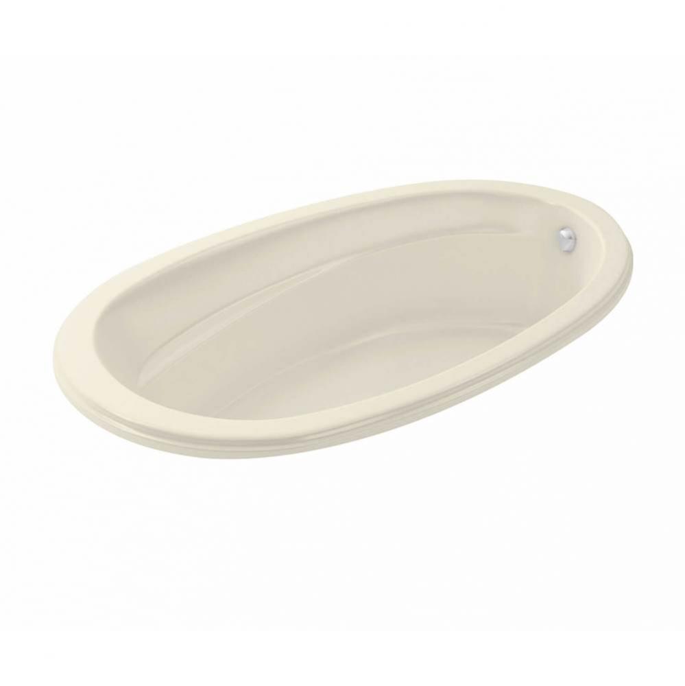 Talma 7242 Acrylic Drop-in End Drain Combined Whirlpool &amp; Aeroeffect Bathtub in Bone