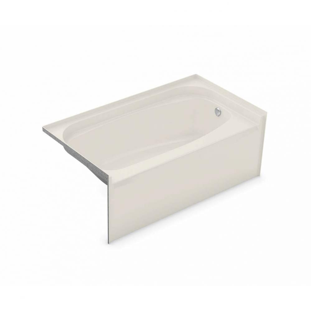 TOF-3260 AFR 59.75 in. x 33 in. Alcove Bathtub with Whirlpool System Left Drain in Biscuit