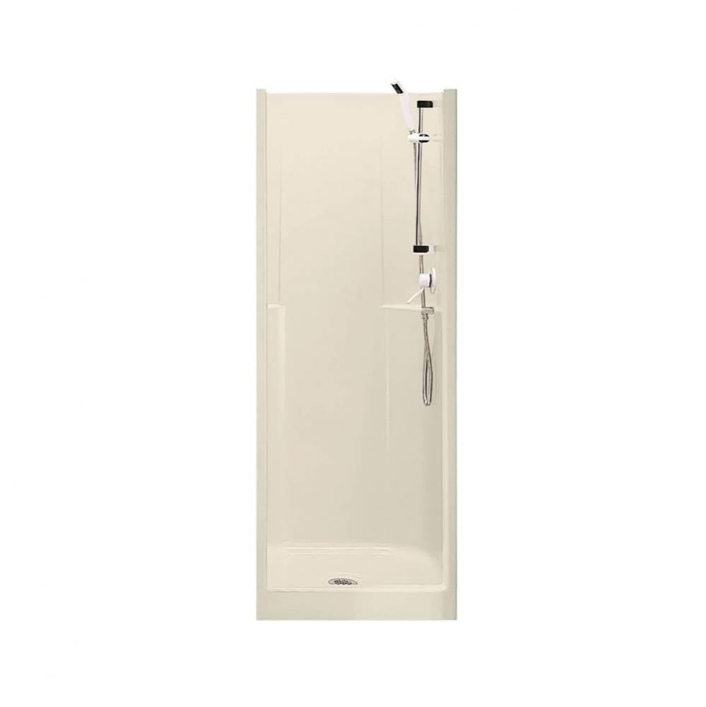 Biarritz 40 29.75 in. x 32 in. x 75 in. 1-piece Shower with No Seat, Center Drain in Bone