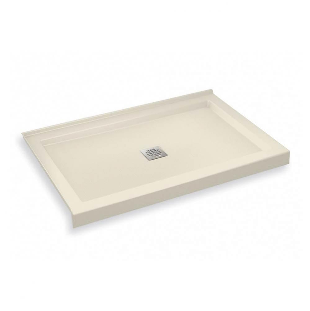 B3 Base 4836 Square Drain Stabili-T, Corner Left Bone / Natural