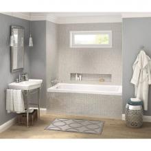 Maax 106198-000-001-104 - Pose 6030 IF Acrylic Alcove Right-Hand Drain Bathtub in White