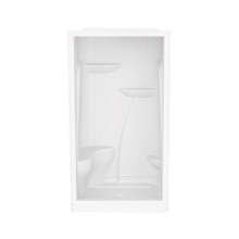 Maax 103675-000-001-000 - M148 48 x 36 Acrylic Alcove Center Drain One-Piece Shower in White