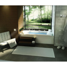 Maax 105310-L-055-001 - Release 6032 Acrylic Drop-in Left-Hand Drain Aerofeel Bathtub in White