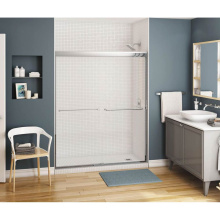 Maax 134572-900-084-000 - Kameleon 55-59 x 71 in. 8 mm Bypass Shower Door for Alcove Installation with Clear glass in Chrome