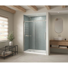 Maax 420004-541-001-100 - B3Square 6030 Acrylic Alcove Shower Base in White with Anti-slip Bottom with Left-Hand Drain