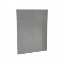 Maax 103422-306-514 - Utile 60 in. Composite Direct-to-Stud Back Wall in Erosion Pebble grey