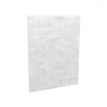 Maax 103422-307-508 - Utile 60 in. Composite Direct-to-Stud Back Wall in Marble Carrara