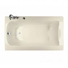 Maax 105310-R-004-004 - Release 6032 Acrylic Drop-in Right-Hand Drain Hydromax Bathtub in Bone