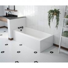 Maax 106816-000-002-101 - Mackenzie Corner Access 6030 AFR AcrylX Corner Left-Hand Drain Bathtub in White