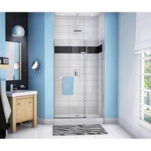 Maax 136682-900-084-000 - Reveal 38-41 in. x 75 in. Pivot Alcove Shower Door with Clear Glass in Chrome