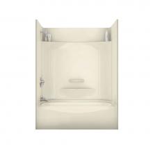 Maax 145006-R-000-004 - KDTS 59.875 in. x 30.125 in. x 77.5 in. 4-piece Tub Shower with Right Drain in Bone