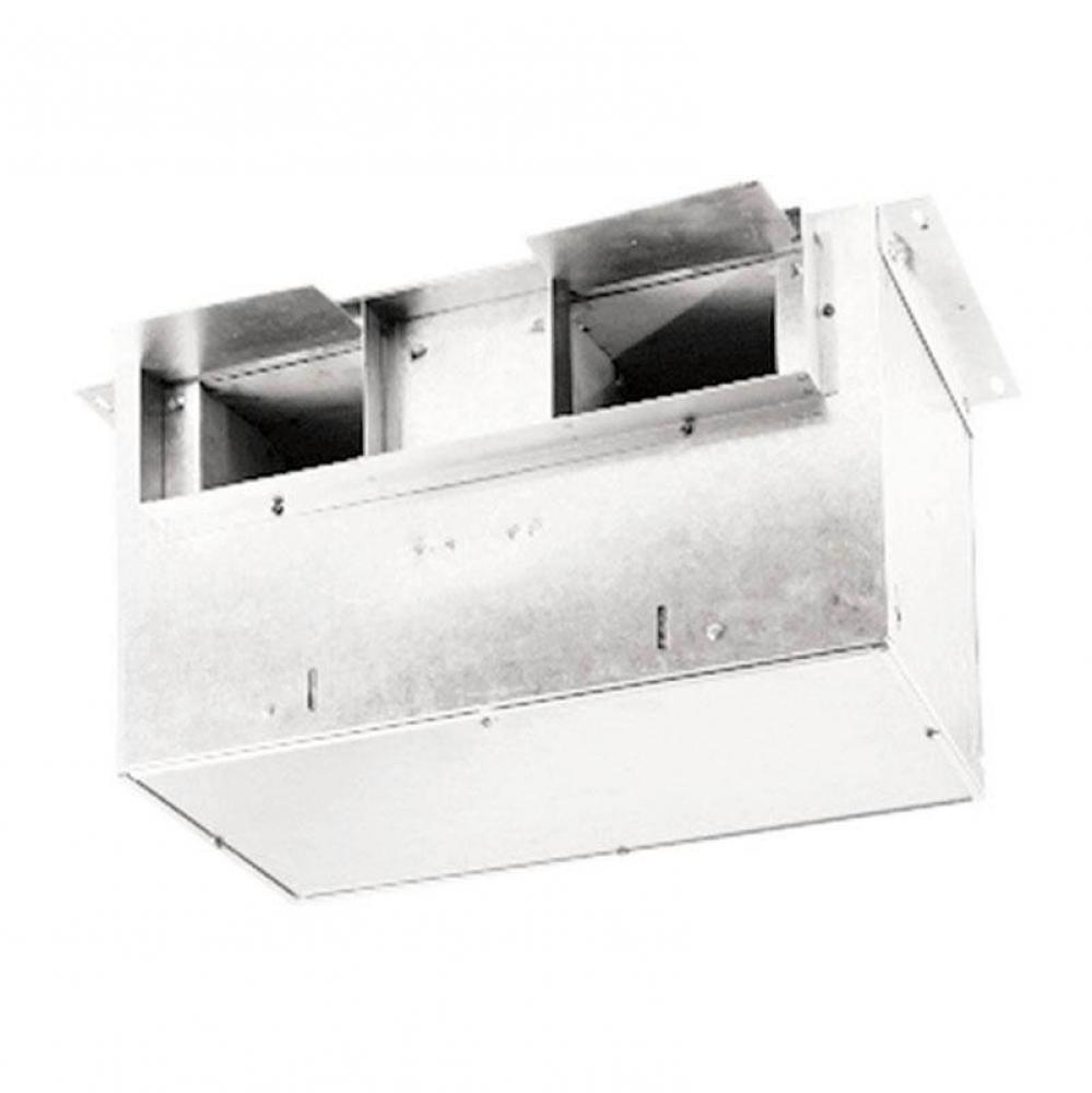 Ventilator; 472 CFM Straight Through, 3.8 Sones; 459 CFM Right Angle, 1.8 Sones. 12