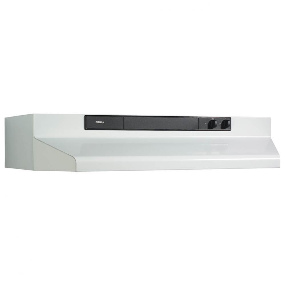 42&apos;&apos; 220 cfm White Under-Cabinet Range Hood